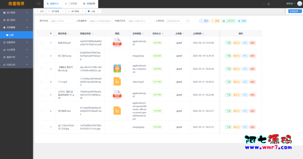房屋租赁系统源码 SpringBoot + Vue 实现全功能解析--阿七|阿七源码|建站源码|小程序源码|模板|下载阿七源码